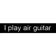 air guitar t shirt